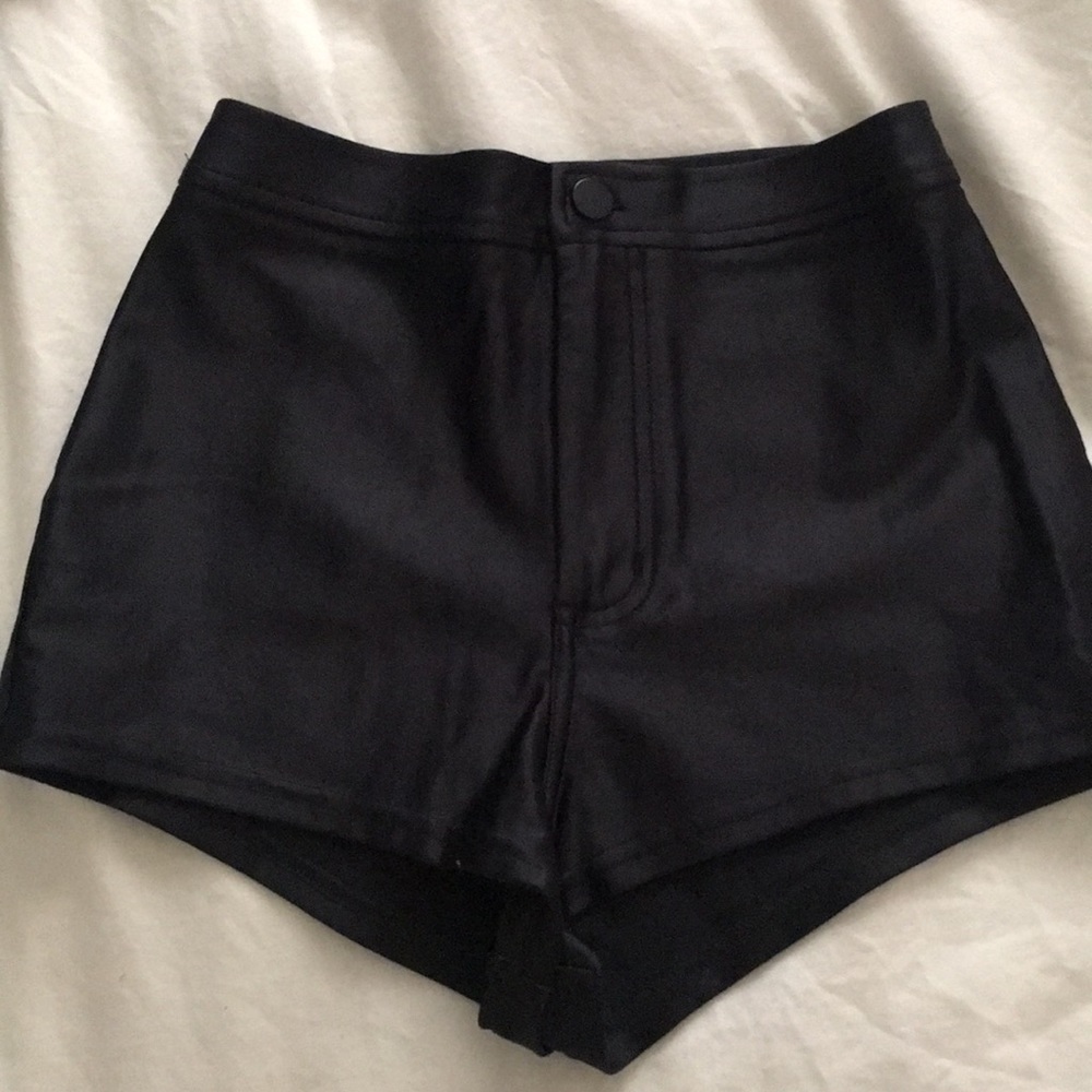 American apparel high wasted shorts